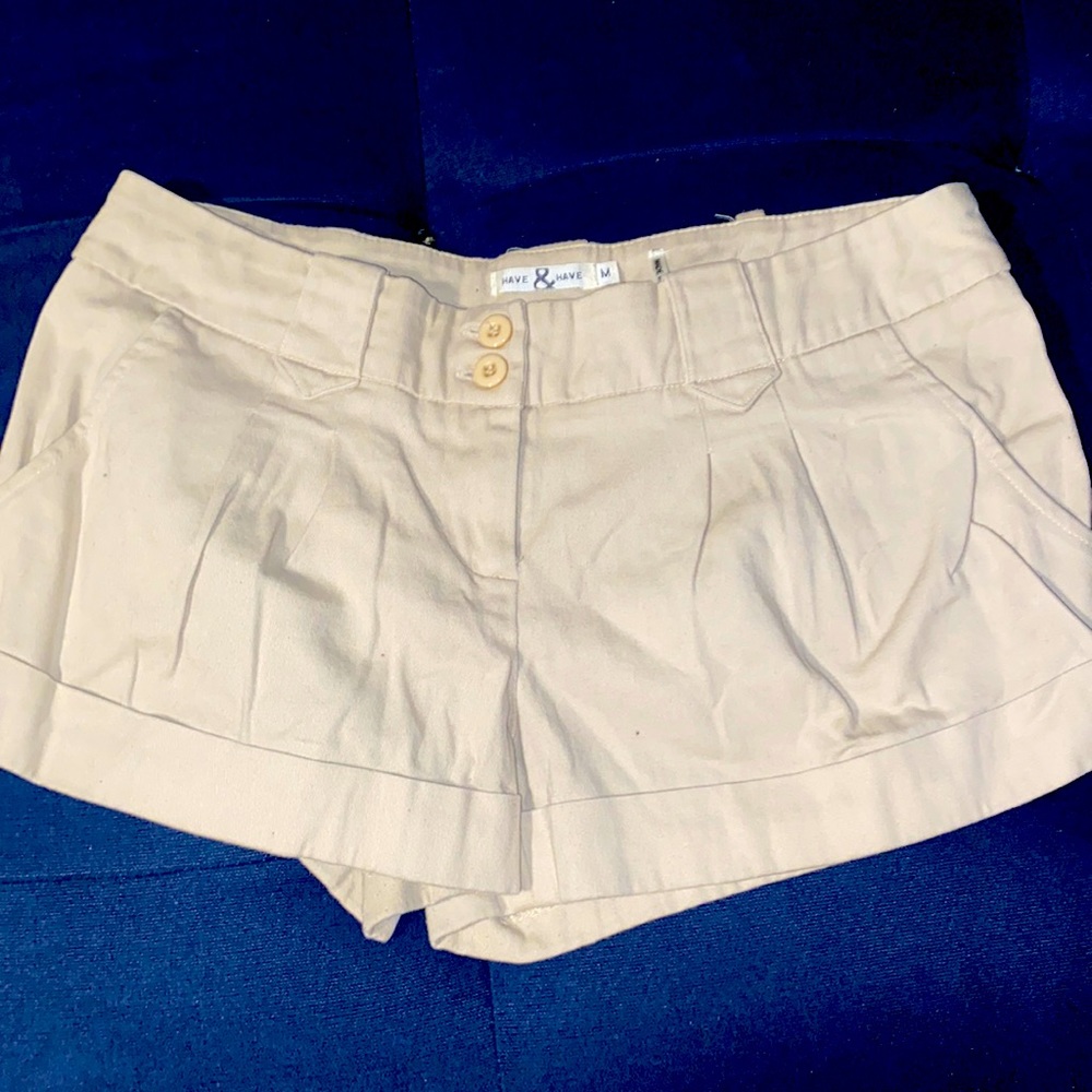 Plain casual shorts
